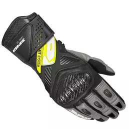 Spidi Carbo Fit мотоперчатки Black Yellow Желтый