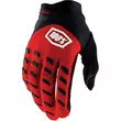 100% Airmatic Youth мотоперчатки Red Black Красный (размер: s)