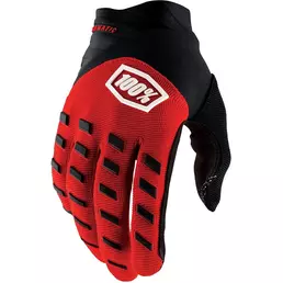 100% Airmatic Youth мотоперчатки Red Black Красный