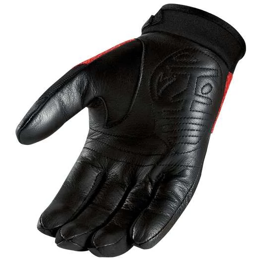 Icon 29ER Twenty Niner мотоперчатки красные