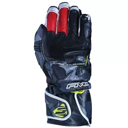 Five Rfx1 мотоперчатки Camo Yellow Fluo Черный