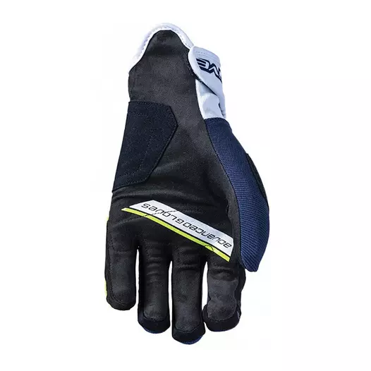 Five E3 мотоперчатки Yellow Fluo Blue Желтый