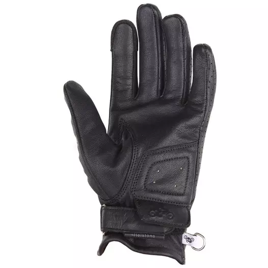 Helstons Grafic Hiver Skull Lady мотоперчатки Black Черный