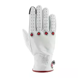 Helstons Shine Ete Lady Leather мотоперчатки White Белый