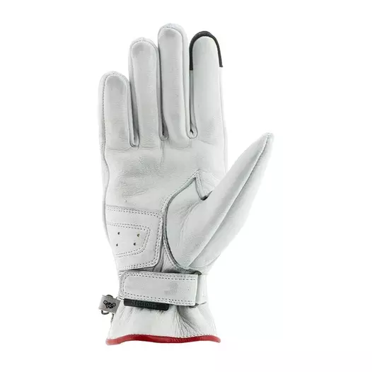 Helstons Shine Ete Lady Leather мотоперчатки White Белый