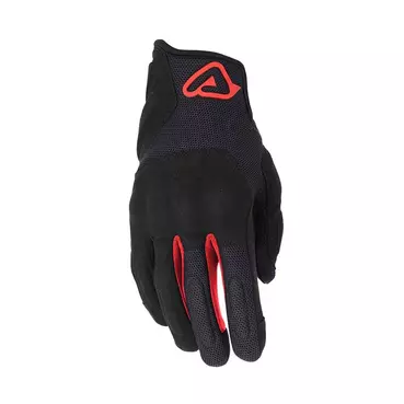 Acerbis Ce Pyramid мотоперчатки Black Red Красный