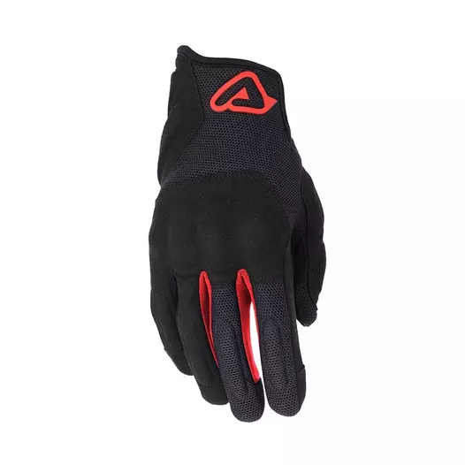 Acerbis Ce Pyramid мотоперчатки Black Red Красный (размер: s)