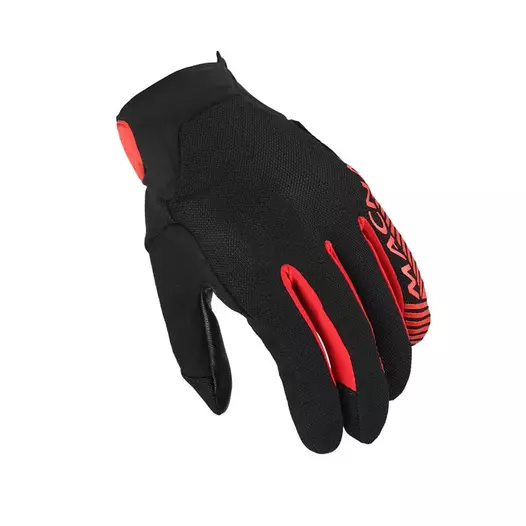 Macna Obtain Leather мотоперчатки Black Red Красный (размер: s)