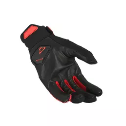 Macna Obtain Leather мотоперчатки Black Red Красный