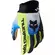 Fox Pro Circuit Foyl мотоперчатки Black White Blue Черный