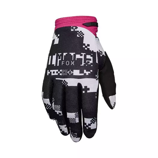 Fox 180 Digi Image мотоперчатки Black Pink (размер: m)
