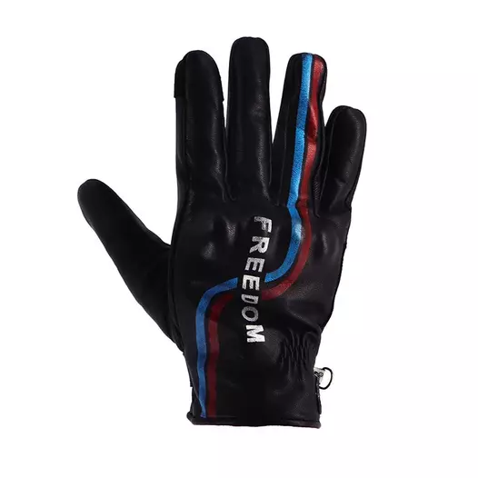 Helstons Freedom Ete мотоперчатки Black Blue Red Черный (размер: 8)