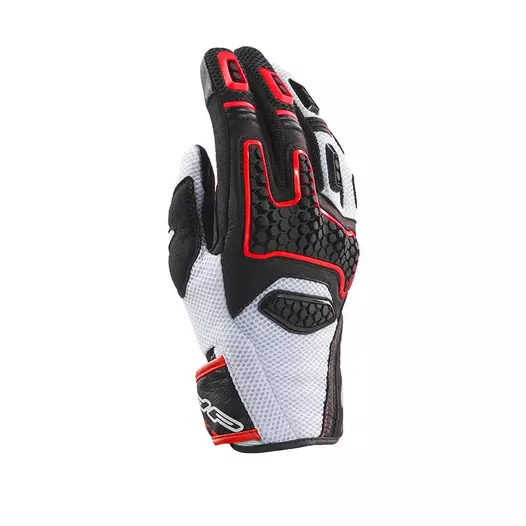 Clover Gts-3 мотоперчатки White Red Красный (размер: m)