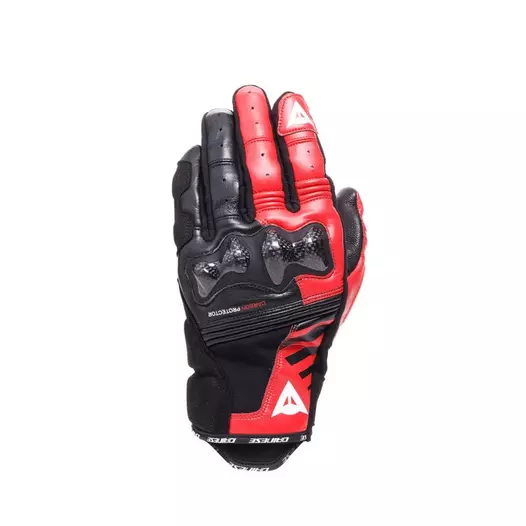 Dainese Reacto Carbon Short мотоперчатки Red Черный (размер: s)