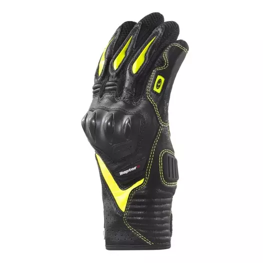 Clover Raptor 3 мотоперчатки Black Yellow Желтый