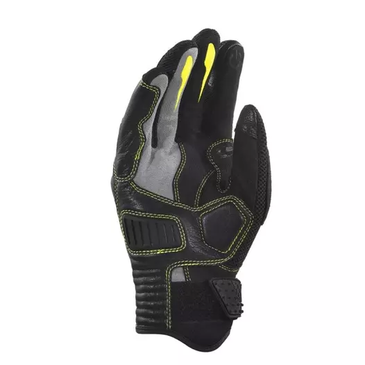 Clover Raptor 3 мотоперчатки Black Yellow Желтый