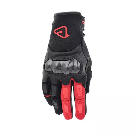 Acerbis Ce Carbon G 5.0 мотоперчатки Black Red Красный