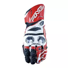 Five Rfx Race мотоперчатки White Red Красный