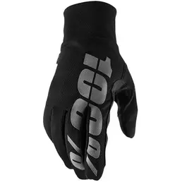 100% Hydromatic мотоперчатки Black Черный