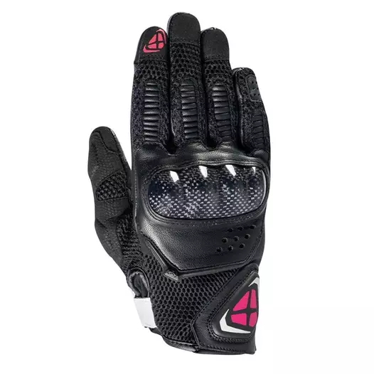 Ixon Rs4 Air Lady мотоперчатки Black Fuchsia Розовый (размер: l)