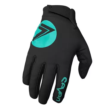 Seven Cold Weather мотоперчатки Black Aqua Черный