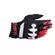 Alpinestars Halo Leather мотоперчатки Black White Red Красный
