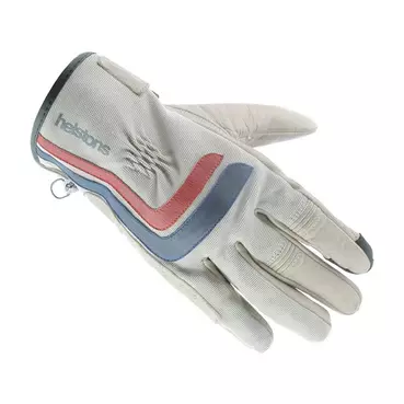 Helstons Jeff Ete мотоперчатки Beige Blue Red Бежевый