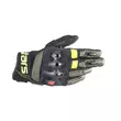 Alpinestars Halo Leather мотоперчатки Forest Black Yellow Зеленый (размер: m)