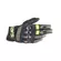 Alpinestars Halo Leather мотоперчатки Forest Black Yellow Зеленый