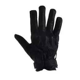 Helstons Wave Homme Air Ete Leather мотоперчатки Black Черный