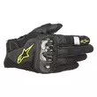 Alpinestars Smx-1 Air V2 мотоперчатки Black Yellow Fluo Желтый