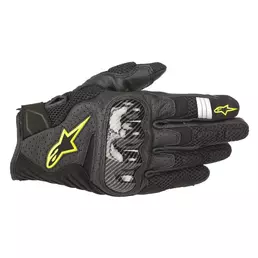 Alpinestars Smx-1 Air V2 мотоперчатки Black Yellow Fluo Желтый (размер: s)