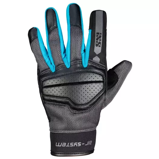 Ixs Classic Evo Air Lady мотоперчатки Black Turquoise Синий (размер: s)