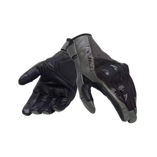 Dainese Karakum Ergo-tek мотоперчатки Black Army Green Зеленый (размер: m)