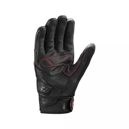Ixon Mirage Leather мотоперчатки Black Red Красный