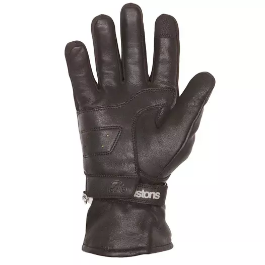 Helstons Curtis Hiver Britwax мотоперчатки Black Черный