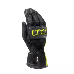 Clover Sr-3 мотоперчатки Black Fluo Yellow Желтый