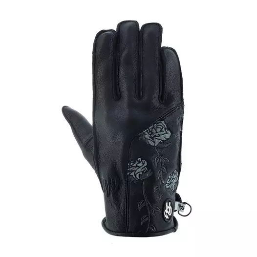 Helstons Flower Ete Lady Leather мотоперчатки Black Черный (размер: 6)