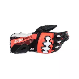 Alpinestars Gp Pro R4 мотоперчатки Black Red Fluo Красный