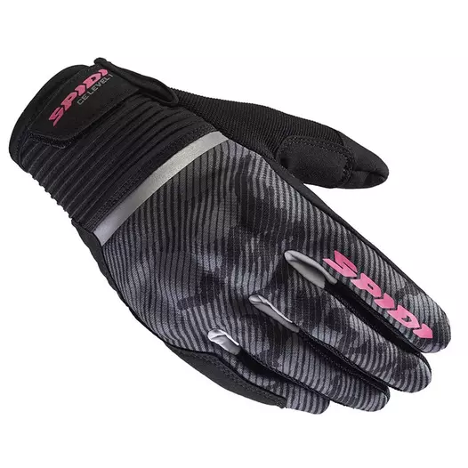 Spidi Flash Ce Lady мотоперчатки Black Camouflage Серый (размер: l)