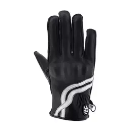 Helstons Virage Ete Lady Leather мотоперчатки Black Черный