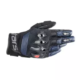 Alpinestars Halo Leather мотоперчатки Blue Black Синий (размер: s)