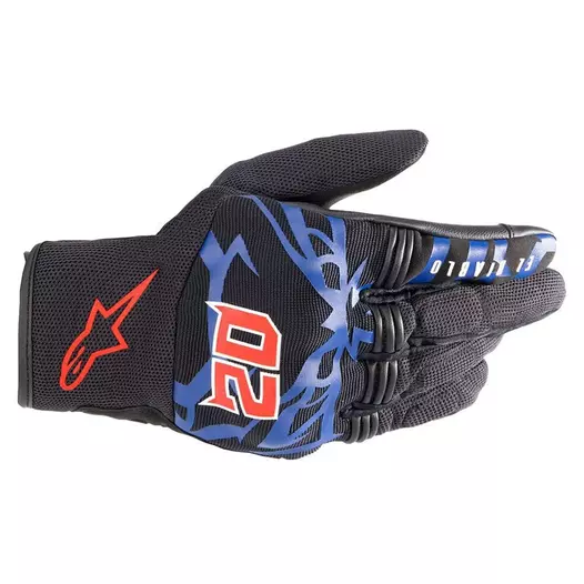 Alpinestars Fq20 Copper мотоперчатки Black Blue Red Синий (размер: s)