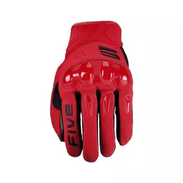 Five Rsx мотоперчатки Red Красный