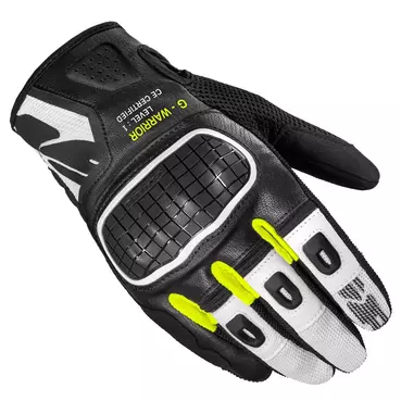 Spidi G Warrior мотоперчатки Black Fluo Yellow Желтый