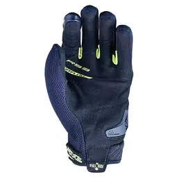 Five Rs3 Evo Airflow мотоперчатки Black Fluo Yellow Синий
