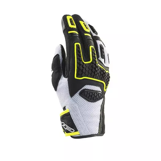 Clover Gts-3 мотоперчатки White Yellow Желтый (размер: s)