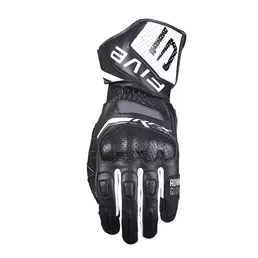 Five Rfx Sport Evo мотоперчатки Black White Белый