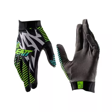 Leatt Moto 1.5 Gripr V26 мотоперчатки Teal Черный