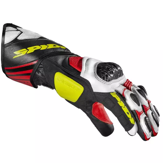 Spidi Carbo 7 мотоперчатки Red Yellow Желтый